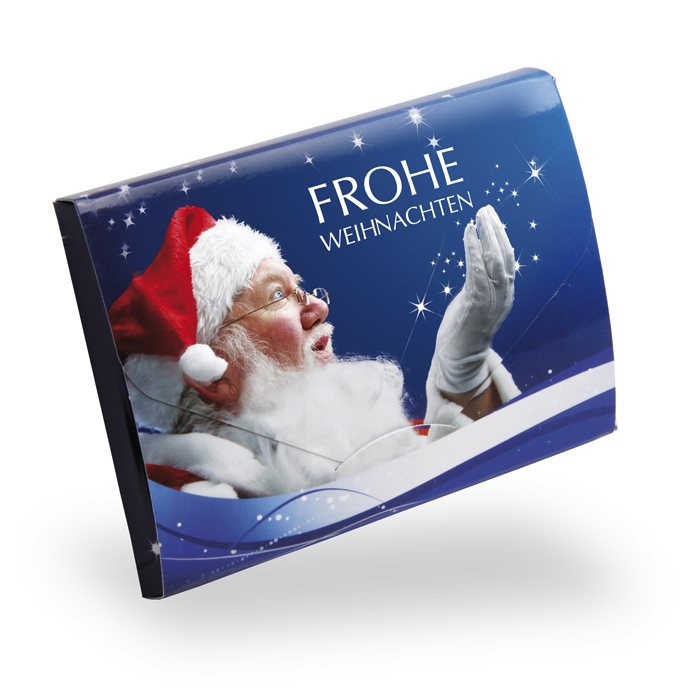 Gutscheinkarte Cute Case "Santa" individuell