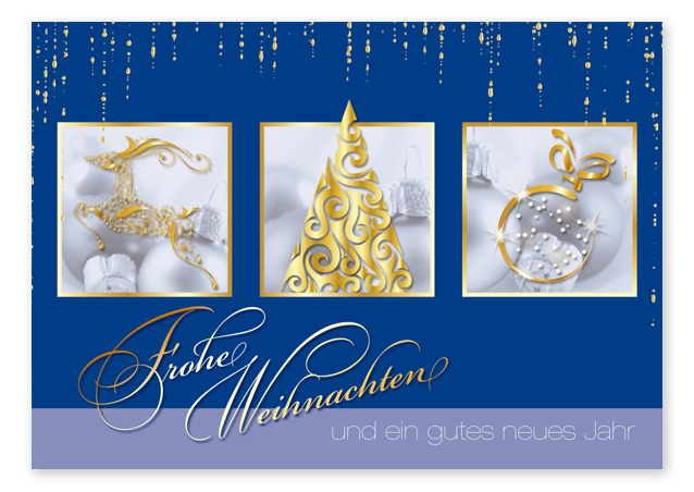 Weihnachts-Postkarte "Weihnachtszeit"