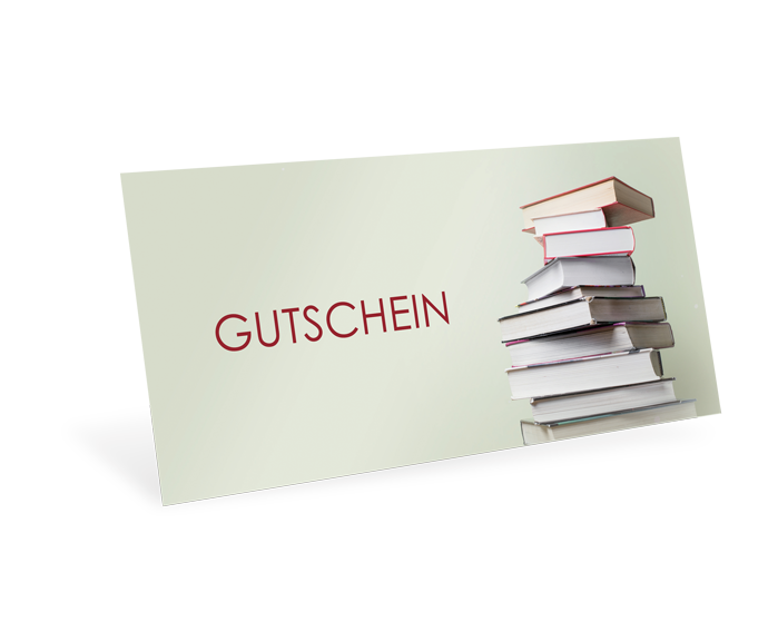 Gutscheinkarte Classic "Bücher" individuell