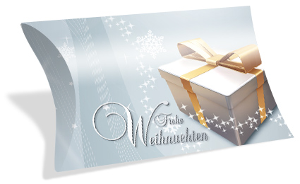 Gutscheinkarte Etui "Weihnachtszauber"