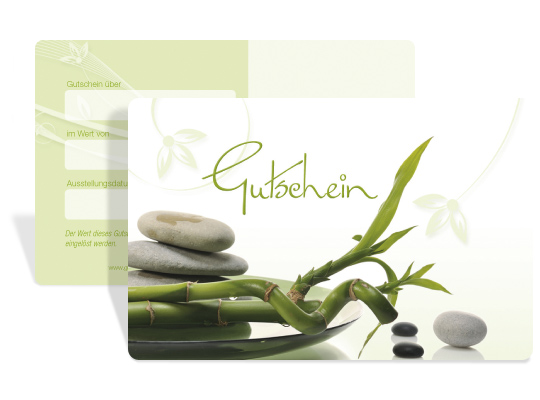 Gutscheinkarte Cute Case "Asia Wellness"