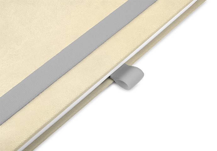 "Nappa Champagne" - Large mit deinem Umschlagdesign