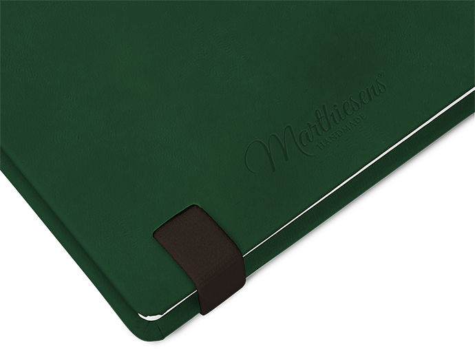 "Forest Green" DIN A5 mit deinem Umschlagdesign
