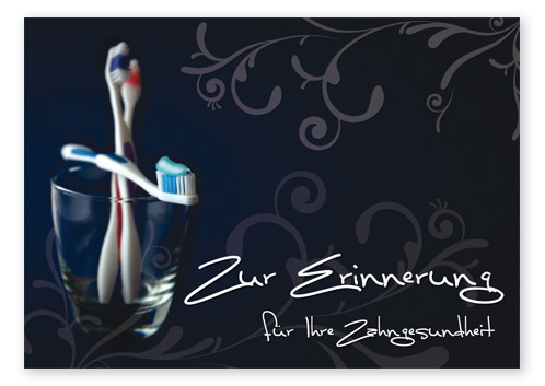 Recallkarte "Zahnpflege" - 1223010238