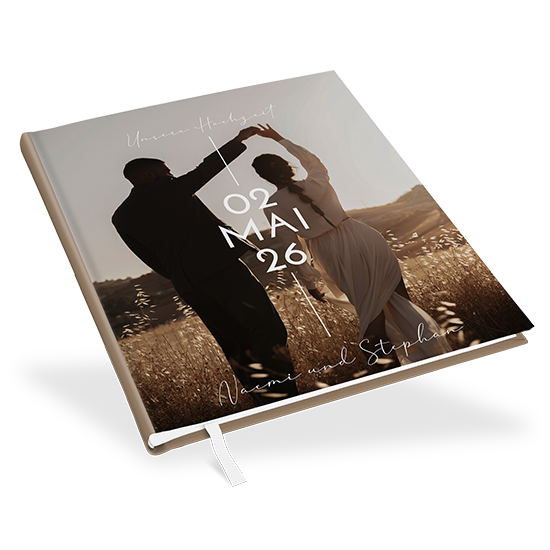 Erinnerungsbuch Hochzeit - Minimalistisch "Still Lines" - EBH-25001-M-06