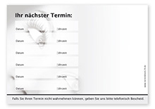 Terminzettel "Augenblick" - 6 Termine - 1215010621