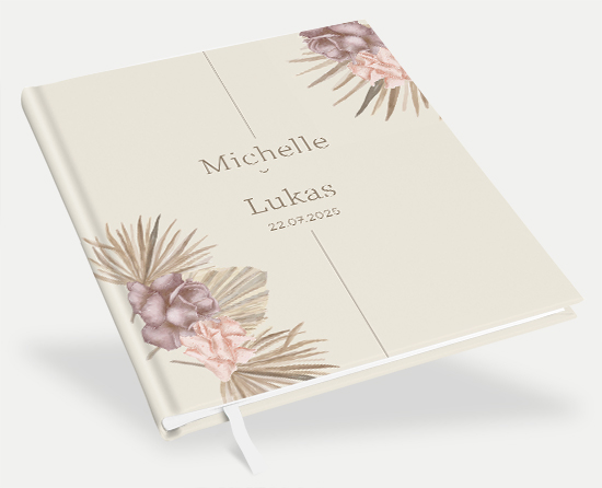 Gästebuch Hochzeit - Boho "Boho Minimal" - GBH-25001-B-03