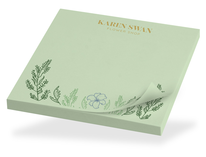 Haftnotizen Premium Papier im Format 72 x 72 mm