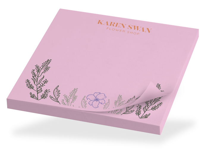 Haftnotizen Premium Papier im Format 72 x 72 mm