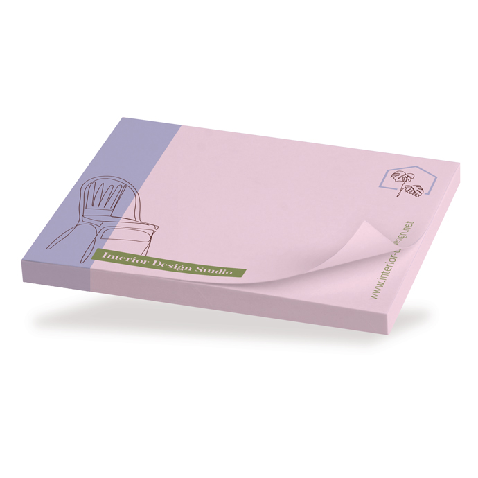 Haftnotizen Premium Papier im Format 100 x 72 mm