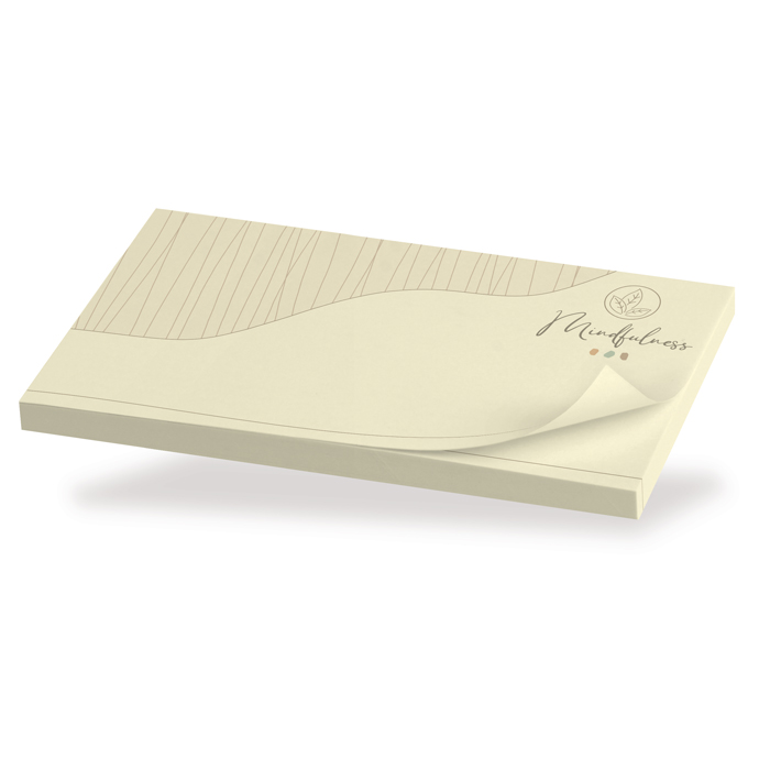 Haftnotizen Premium Papier im Format 125 x 72 mm