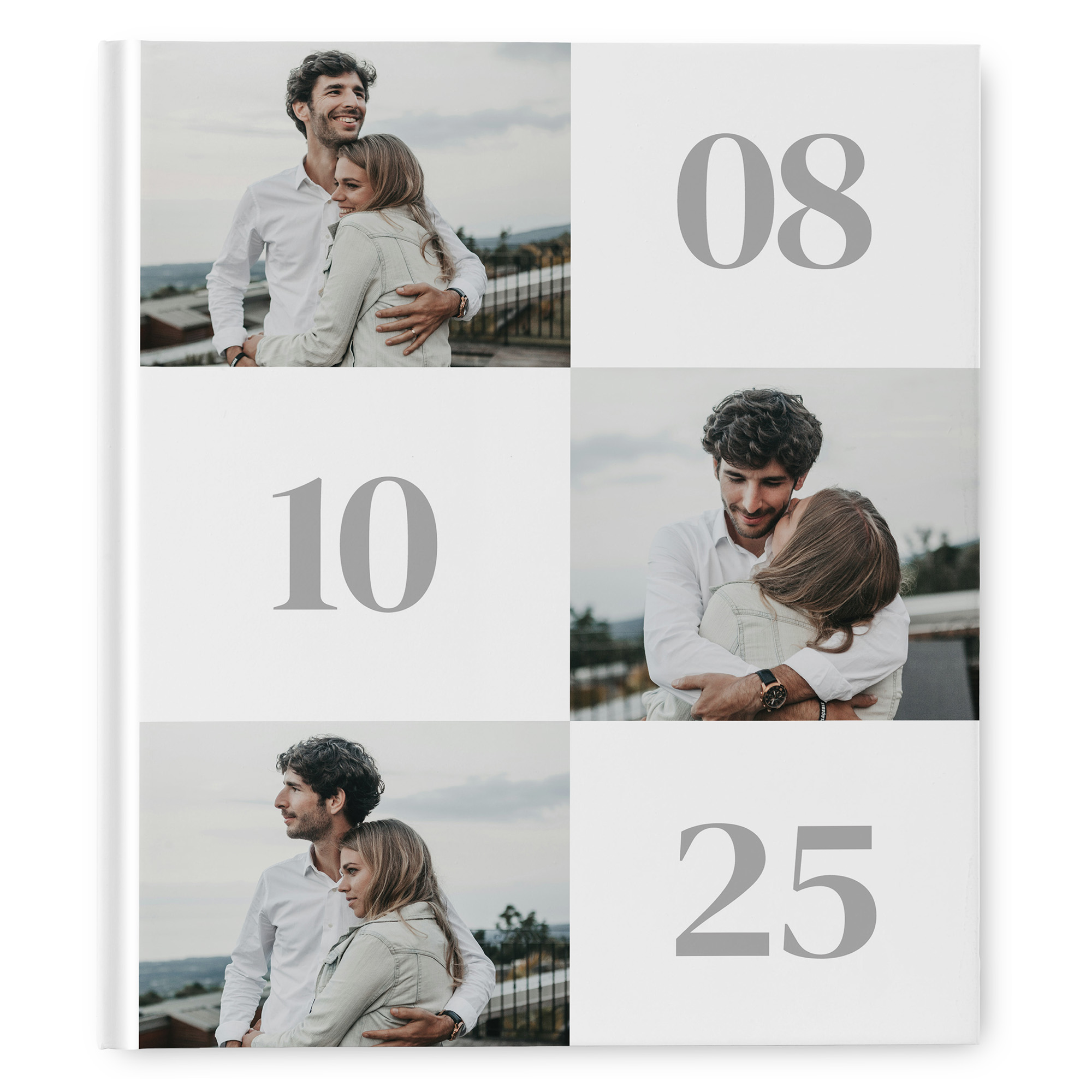 Erinnerungsbuch Hochzeit - Minimalistisch "Oslo"