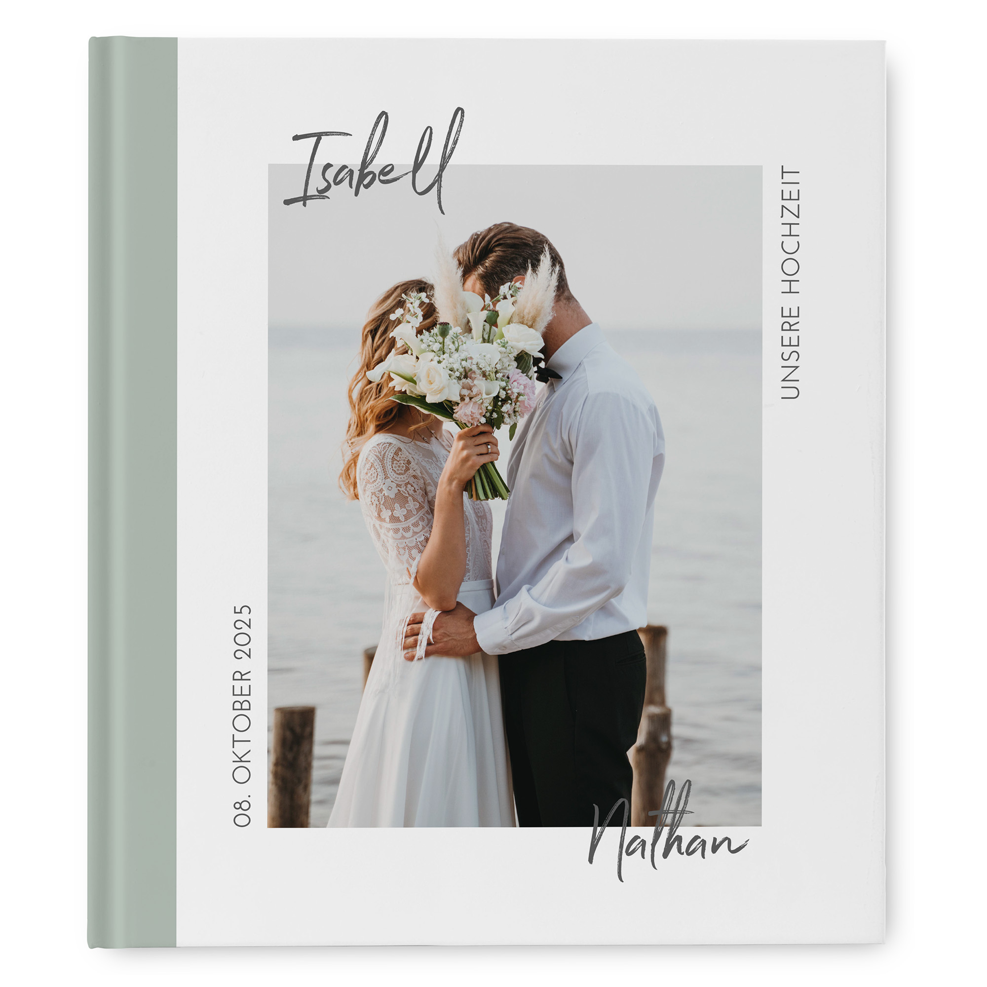 Erinnerungsbuch Hochzeit - Minimalistisch "Florence"
