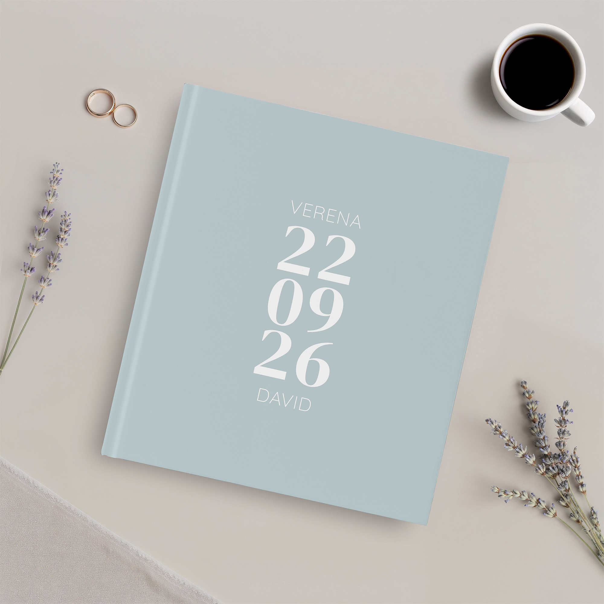Erinnerungsbuch Hochzeit - Minimalistisch "lisbon"