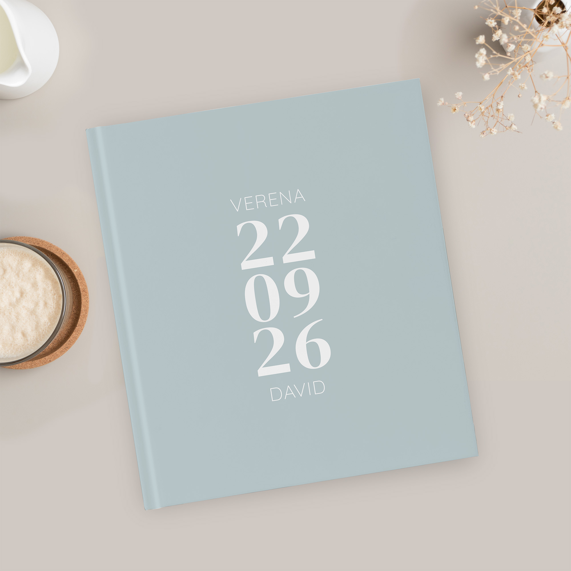 Gästebuch Hochzeit - Minimalistisch "Lisbon"