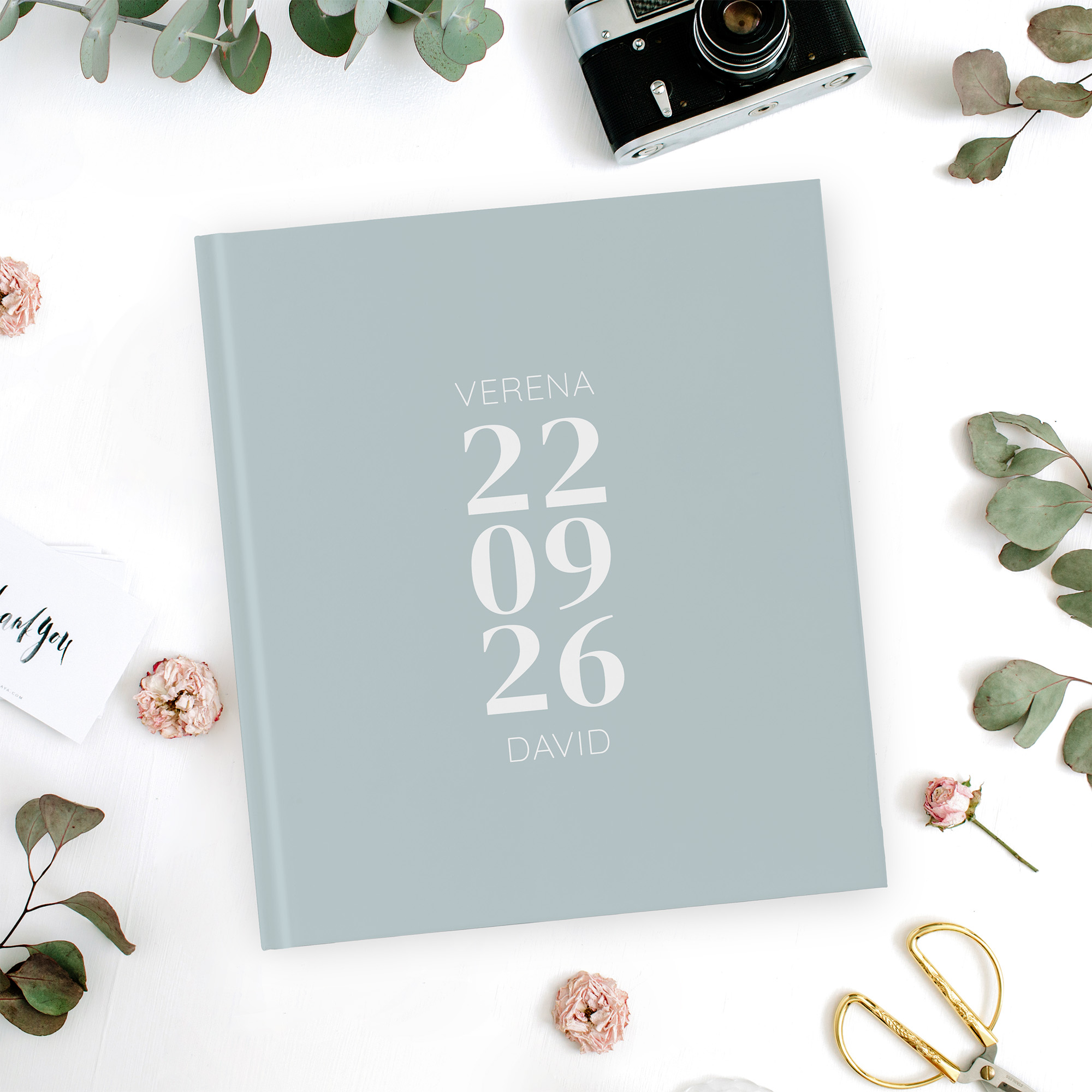 Gästebuch Hochzeit - Minimalistisch "Lisbon"