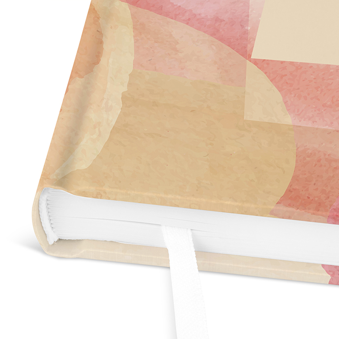 Gästebuch Ferienwohnung -  Aquarell  "sunset stroke"
