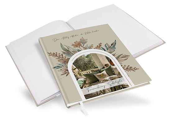 Gästebuch Ferienwohnung - Boho "Bare Nature" - GBF-25001-B-01