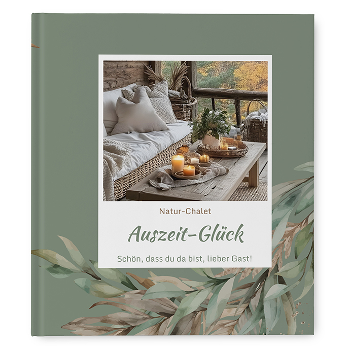 Gästebuch Ferienwohnung - Boho "Rooted Together"