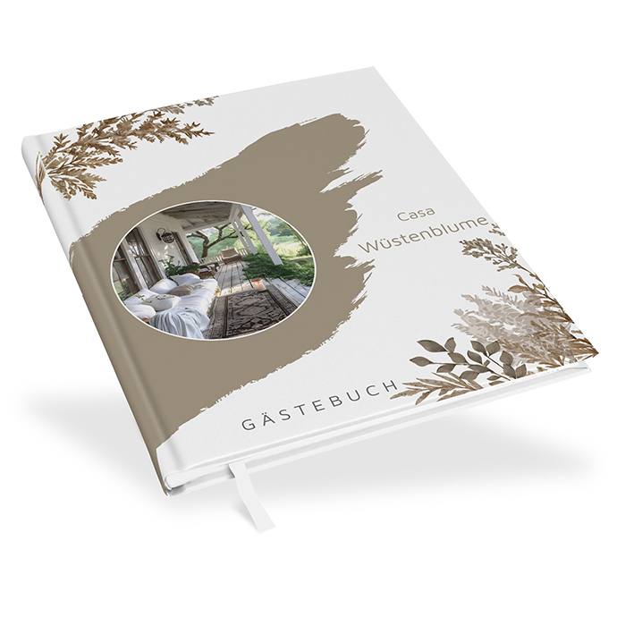 Gästebuch Ferienwohnung  - Boho "Earthstroke"
