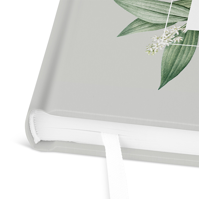 Gästebuch Ferienwohnung - Greenery "Green & Simple"