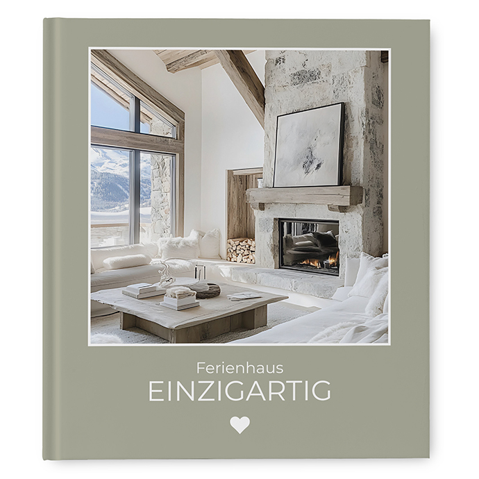 Gästebuch Ferienwohnung - Minimalistisch "Vienna"