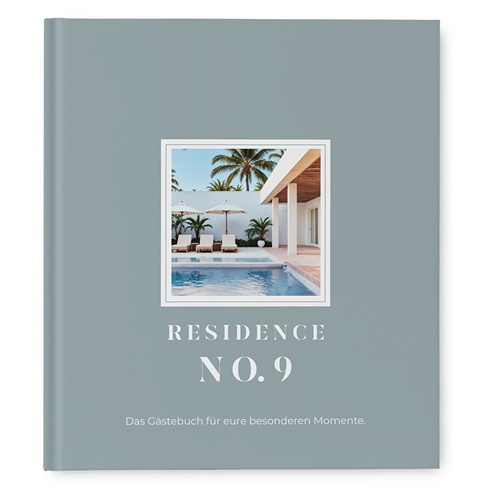 Gästebuch Ferienwohnung - Minimalistisch "Nordic Shore"