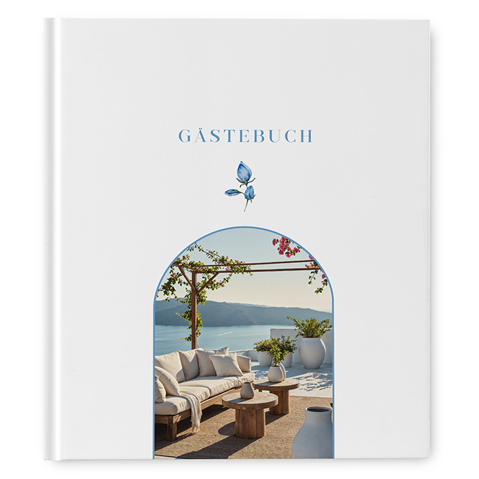 Gästebuch Ferienwohnung - Minimalistisch "Kreta"