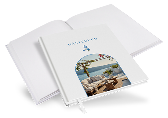 Gästebuch Ferienwohnung - Minimalistisch "Kreta" - GBF-25001-M-16