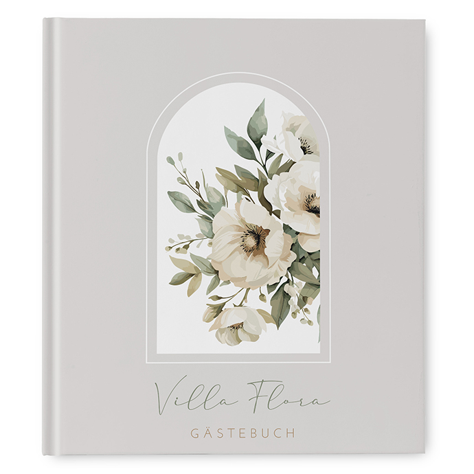 Gästebuch Ferienwohnung - Vintage "Ivory Garden"