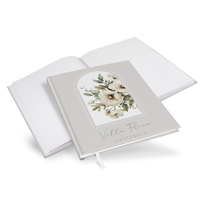 Gästebuch Ferienwohnung - Vintage "Ivory Garden"