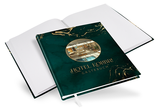Gästebuch Ferienwohnung - Vintage "Velvet Night" - GBF-25001-V-07