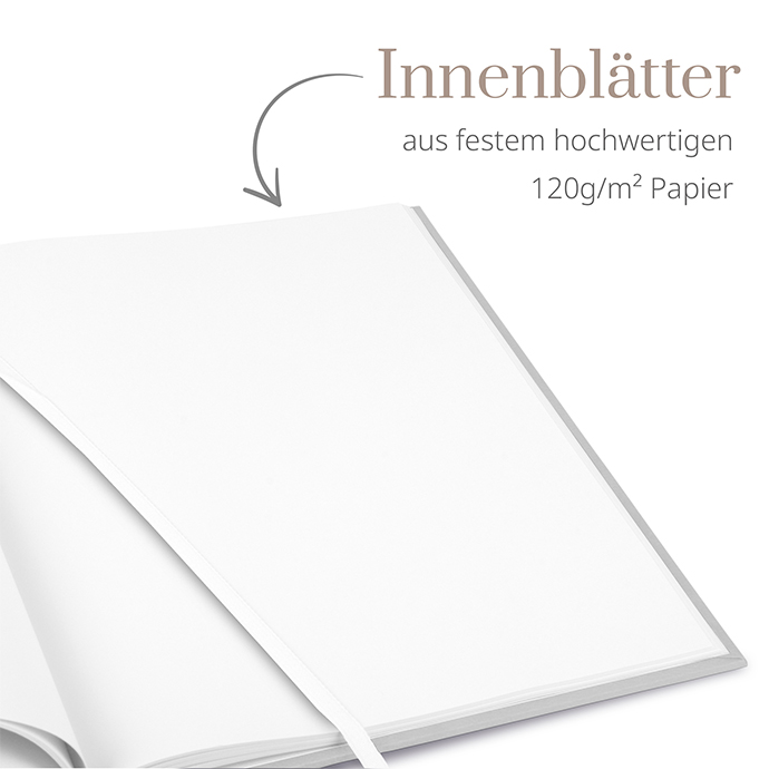 Gästebuch Geburtstag - Boho "Bare Nature"