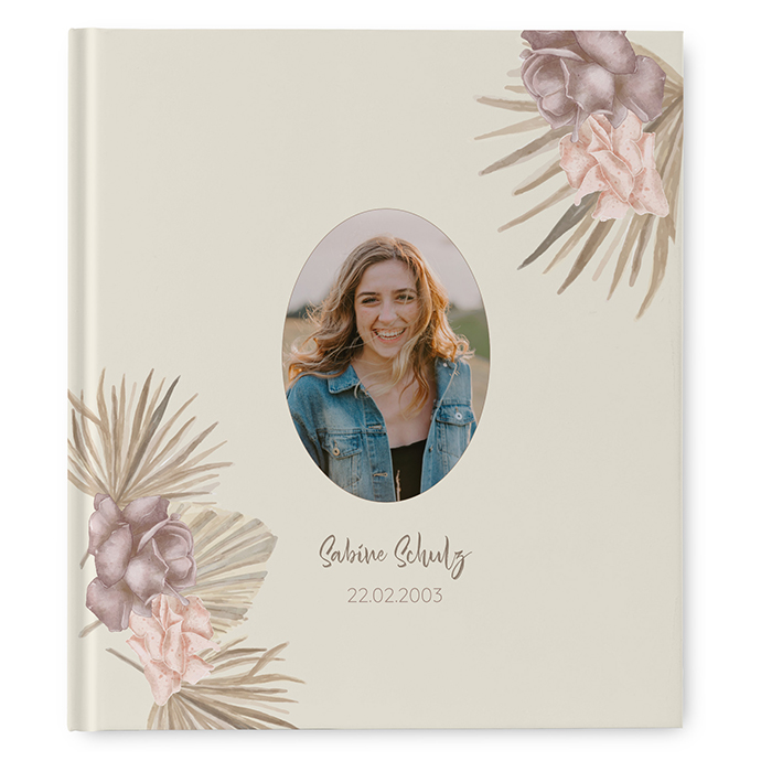Gästebuch Geburtstag - Boho "Boho Minimal"