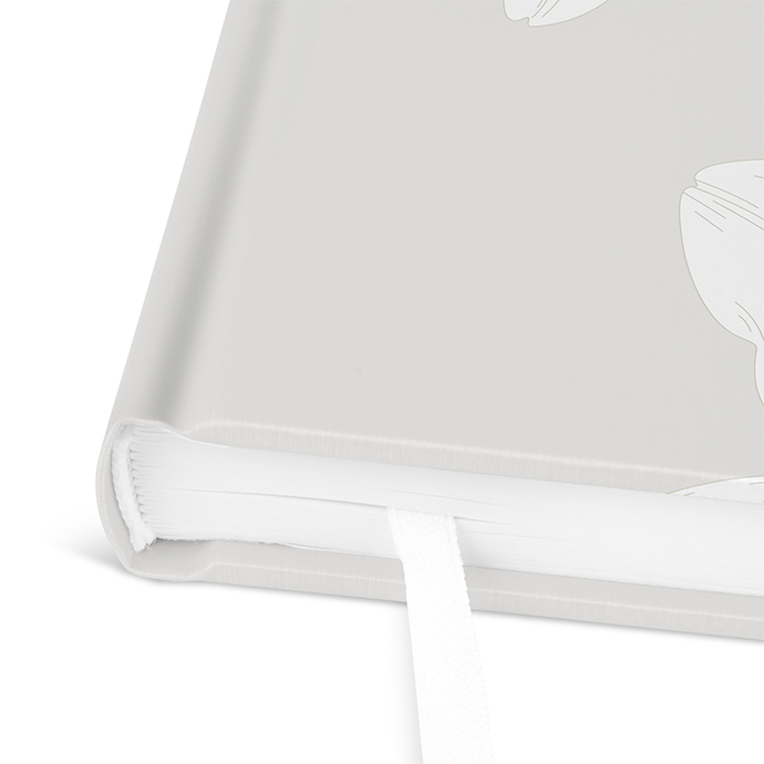 Gästebuch Geburtstag - Floral "White Lily"