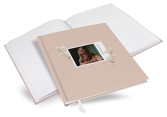 Gästebuch Geburtstag - Floral "Neutral Florals" - GBG-25001-F-09
