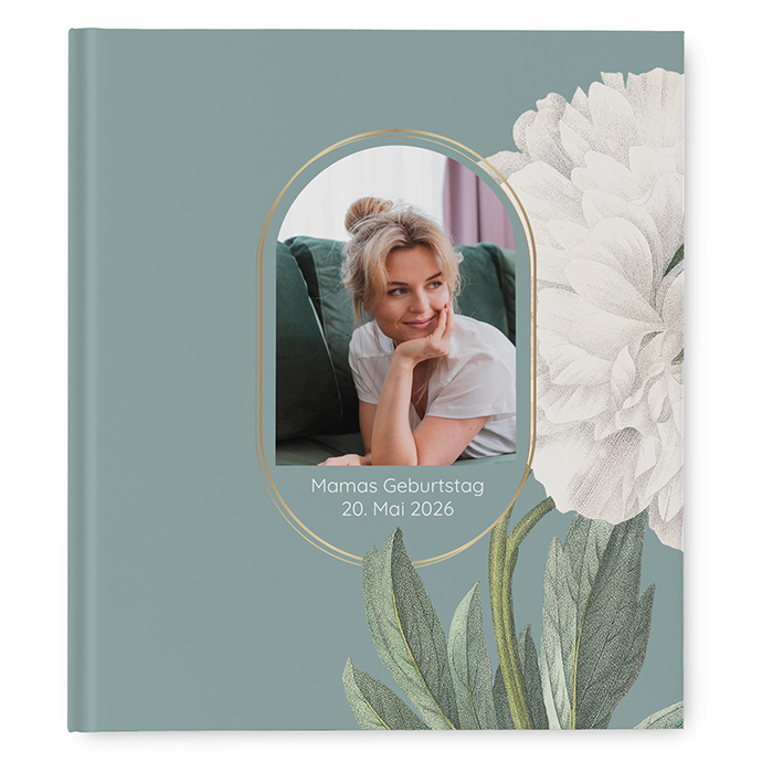 Gästebuch Geburtstag - Vintage "Floral Epoque"
